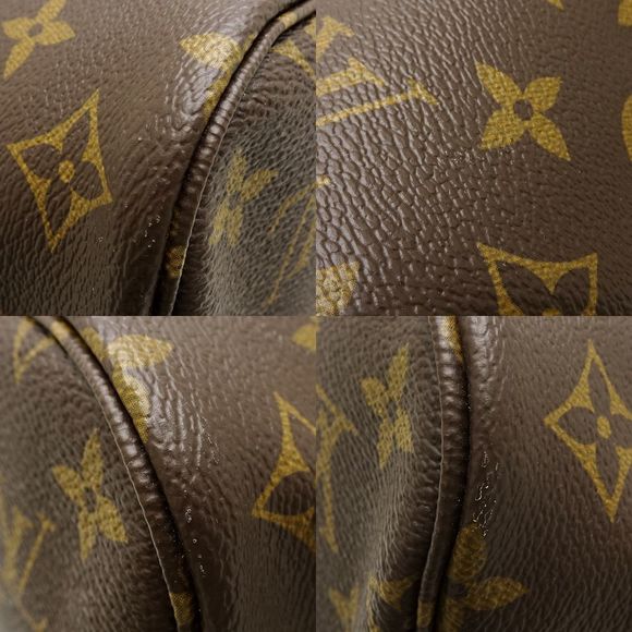 Louis Vuitton Monogram Neverfull MM Brown Beige Tote Bag - Picture 5 of 7